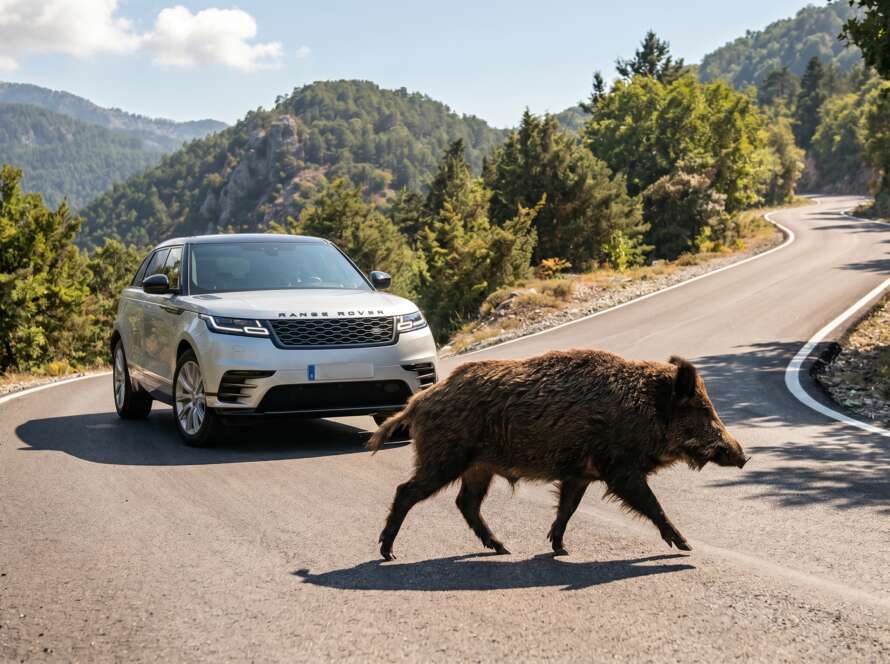 Cobertura de animales cinegéticos en seguros de coche tras accidente con jabalí